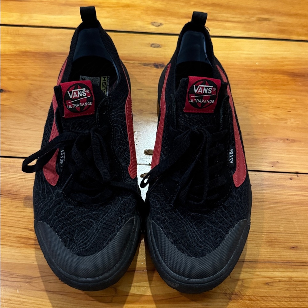 Vans UltraRange Black and Red Nathan Florence Shoes